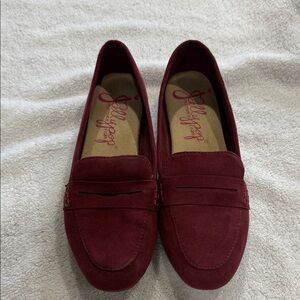 Jellypop Women's Burgundy Penny Loafers
